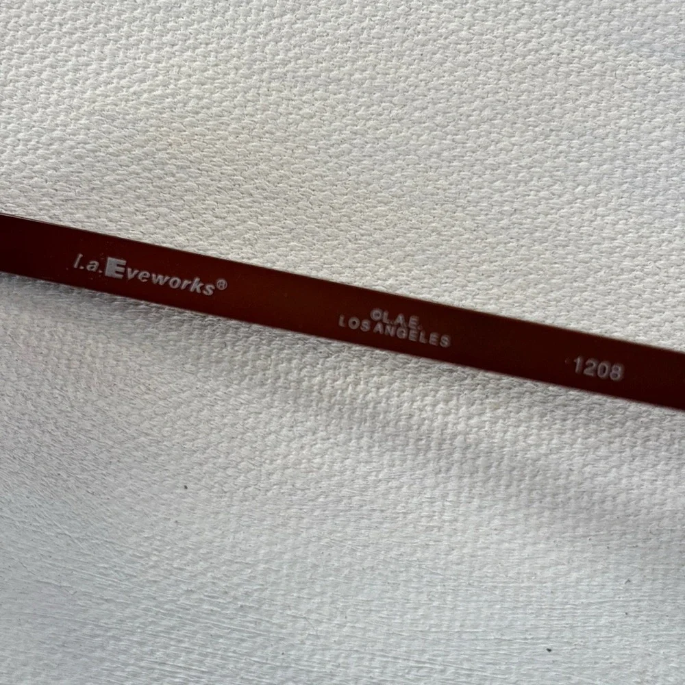 Vintage LA Eyeworks Drive In 869 Eyeglasses Frames Titanium in Copper